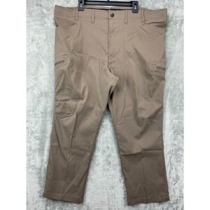 Wrangler ATG Mens Hiking‎ Cargo Pants 45x28 Brown All Terrain Gear